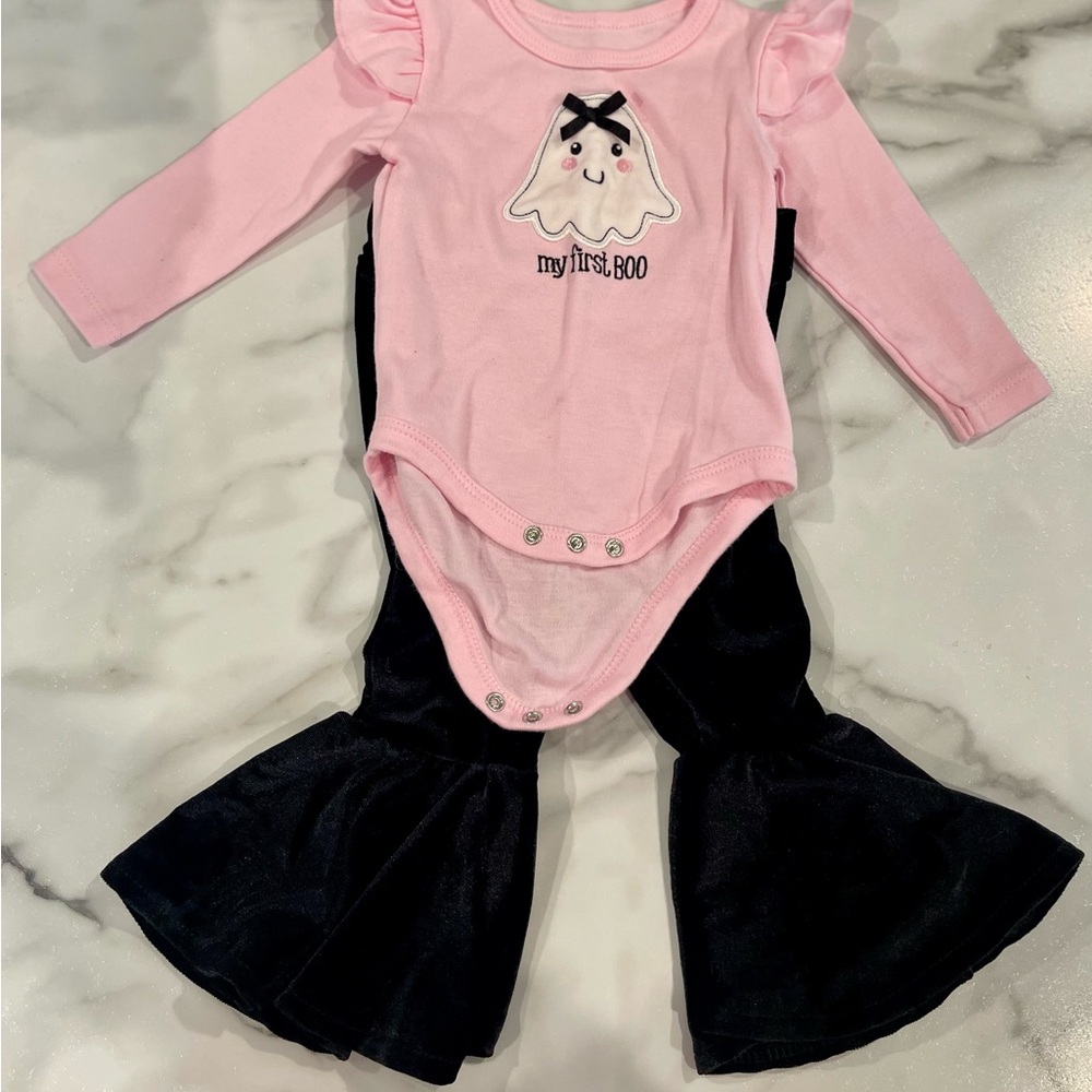 Baby Essentials Pink Ghost Bodysuit